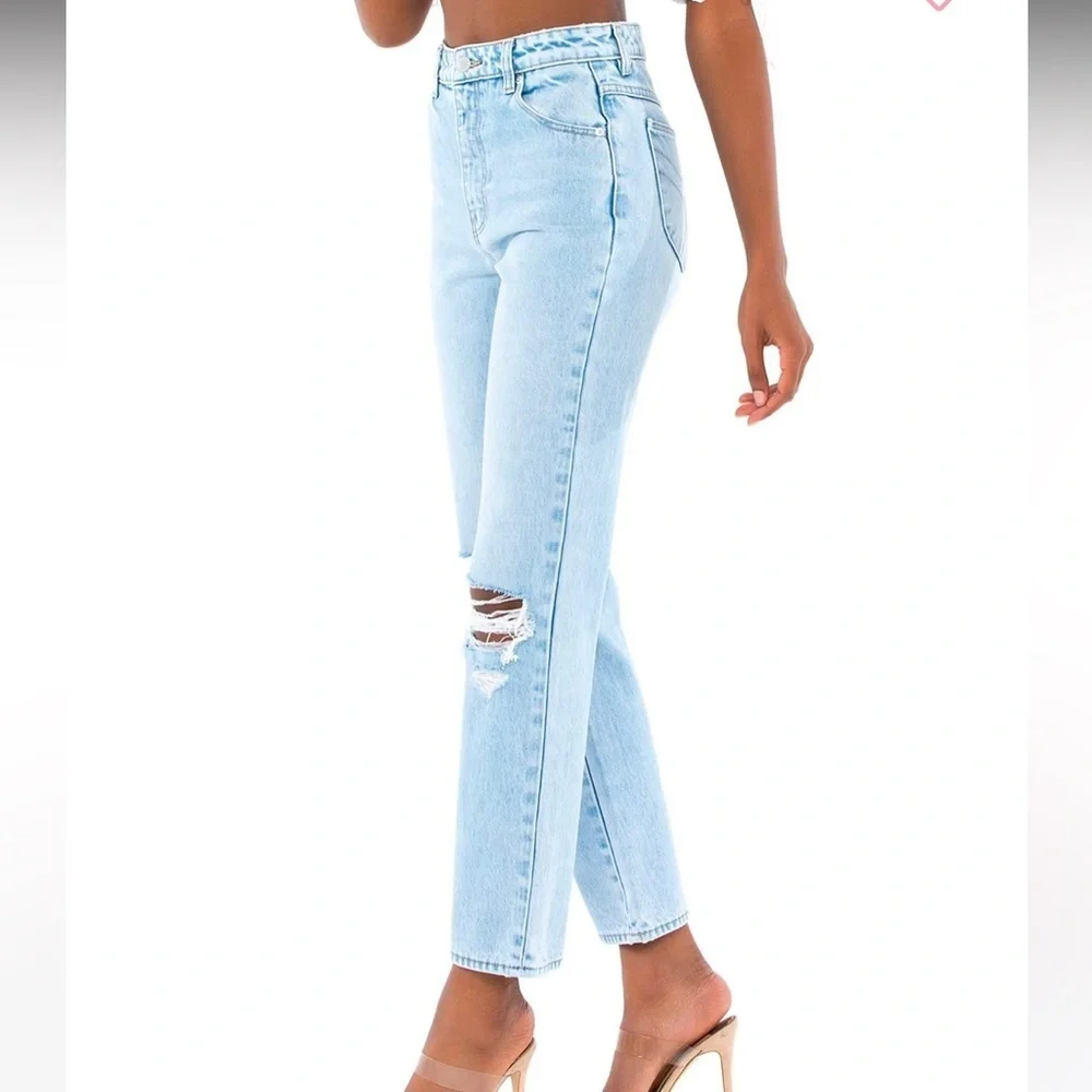 ROLLAS ORIGINAL STRAIGHT in Sunbleach Worn size 28